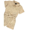 thumbnail image 2 of Girls Hearts Girls' Twill Romper Color: stone Size: 6x, 2 of 3