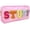 Stuff-pink, variant on Preppy Stuff Bag, Chenille Varsity Letter Makeup Pouch, Nylon Skin Care Zipper Patch Bags Organizer for Women, Travel Make Up Skincare Cosmetic Stocking Stuffers