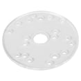 thumbnail image 4 of Eigraketly Placa base universal de enrutador acrílico para enrutadores de molduras con pasador de centrado 1. Hecho de acrílico transparente Herramientas manuales y eléctricas, 4 of 6