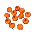 thumbnail image 4 of 12 Pieces Fake Pumpkins Model Halloween Foam Props for Halloween Home Autumn S Yellow, 4 of 8