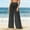 Black, variant on dazeni Women's Beach Cover Up Pants Sun Protection Wide Leg Loose Swim Bathing Suit Lightweight Coverups Palazzo Pants Summer Vaction Boho Clothes Purple Large