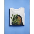 thumbnail image 3 of Botany Portrait I. Sweatshirt Women -Victoria Borges Designs, Female Small, 3 of 4
