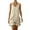 Beige, variant on Dresses for Women Sleeveless V Neck Summer Dress Red S