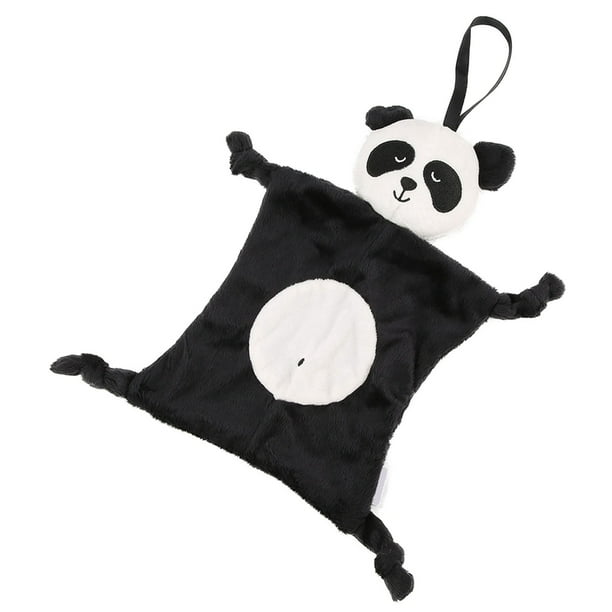 Toalla de muñeca de animales de dibujos animados, manta de felpa de algodón de seguridad para bebés pequeños, toalla de seguridad para bebés Claridad notable