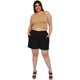 thumbnail image 5 of Short clásico de lino (talla extra), modelo 0136 (Negro) Roman Fashion SH-ELY-0136-NEGRO, 5 of 5
