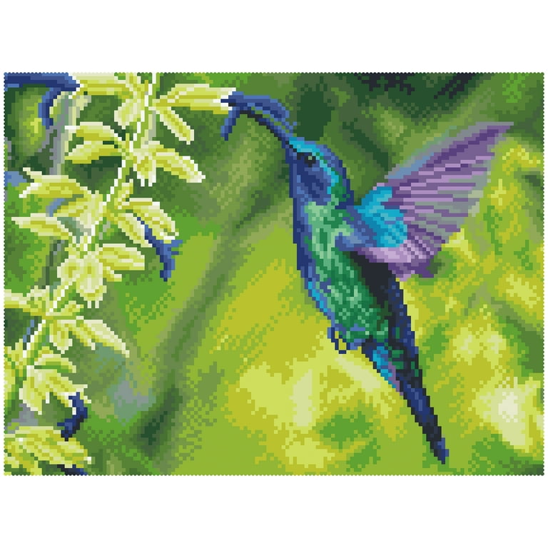 DIAMOND DOTZ® Hummingbird Garden Special Edition Diamond Painting