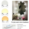 thumbnail image 5 of Gnobogi Led Vanity Lights Strip Kit, With 10 Dimmable Light Bulbs for Length Mirror And Bathroom Wall Mirror, Plug In Mirror Lights With Power Suppl Clearance, 5 of 9