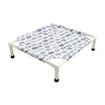 thumbnail image 2 of Elevated Cooling Pet Bed for Summer, Portable Raised Dog Cat Cot with Breathable Mesh, Washable Cover Foldable Pet Cot for Indoor Outdoor Camping Travel, White, 2 of 6