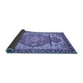thumbnail image 2 of Ahgly Company Indoor Square Oriental Blue Modern Area Rugs, 4' Square, 2 of 4