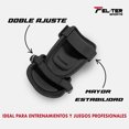 thumbnail image 4 of CODERA BROCHE PROTECTOR DE BATEO, BEISBOL, ADULTO, GRIS/NEGRO, FELTER, 4 of 5