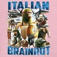 thumbnail image 3 of Italian Brainrot Long Sleeve T-shirt Funny Gen Z Internet Meme Trend, 3 of 7