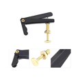 thumbnail image 3 of 3/4 4/4 Violin Trimmer Black Silver String Hook 4pcs Metal Trimmer Violin Accessories, 3 of 5