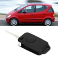 thumbnail image 2 of Riwesomey Funda con tapa para llave inteligente, cubierta de 1 botón con cuchilla para W168 W124 W202 1984-2004 Cámaras de salpicadero de coche Riwesomey VI003609-00, 2 of 6