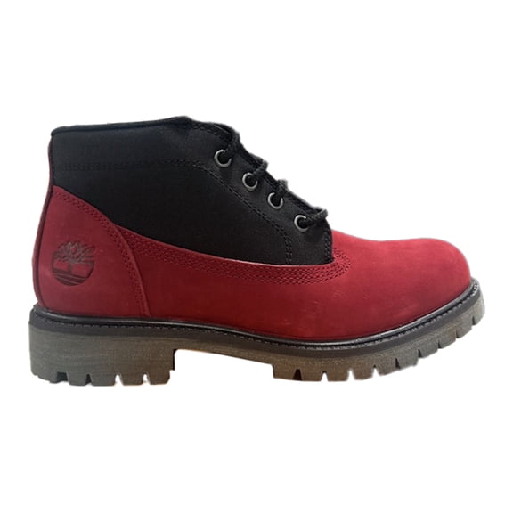Men's Timberland Heritage Mid Lace Chukka Boot Medium Red Nubuck (TB0A431H AET) - 10.5