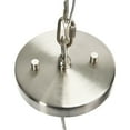 thumbnail image 5 of Robert Stevenson Lighting Robert Stevenson Lighting Hensley - Metal Ceiling Light, Black and Antique Nickel, 5 of 8