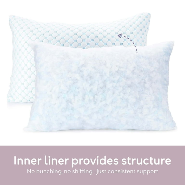 Virtu Cooling Memory Foam Standard Pillows 2 Pack photo 5