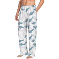 thumbnail image 5 of Kdxio Cute Shark Pattern Men's Pajama Pants, Elastic Waist with Drawstring and Pockets, Comfortable Loungewear-X-Large, 5 of 5