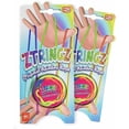 thumbnail image 1 of 2 Pack Original Nowstalgic Toys Ztringz Rainbow Worm On a Rope Classic Toy, 1 of 6