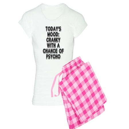 

CafePress - Cranky With A Chance Of Psy - Women s Light Pajamas
