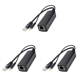 thumbnail image 1 of 3X Ps5712Tg Divisor Gigabit de Alimentación una Través de Ethernet 10/100 / 1000Mpbs Rj45 Soporte Ieee802.3 Af / At (30W) Divisor Poe, 1 of 5