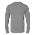 thumbnail image 4 of Next Level - Unisex CVC Long Sleeve T-Shirt - 6211 - Dark Heather Grey - Size: XL, 4 of 5