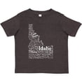 thumbnail image 3 of Inktastic Idaho State Word Salad Boys or Girls Toddler T-Shirt, 3 of 5