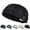 Black#2, variant on 1PCS Men's Breathable Brimless Docker Hat – Lightweight Mesh Skull Cap for Summer Outdoor Wear(Black#2)