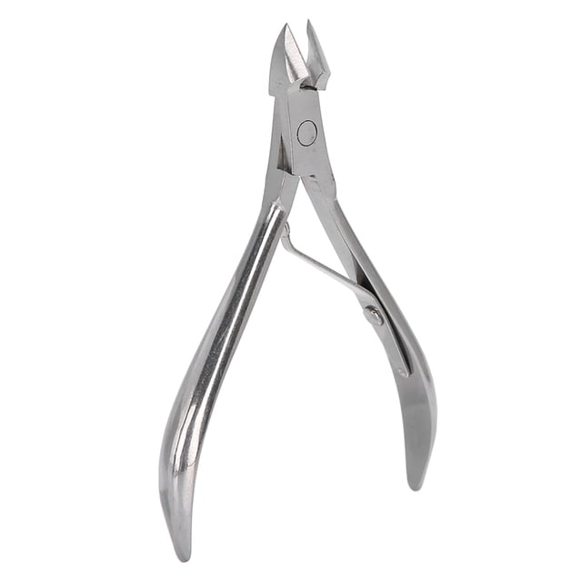 Alicates de acero inoxidable para piel muerta, tijeras, alicates para cutículas de uñas, herramienta para manicura y pedicura