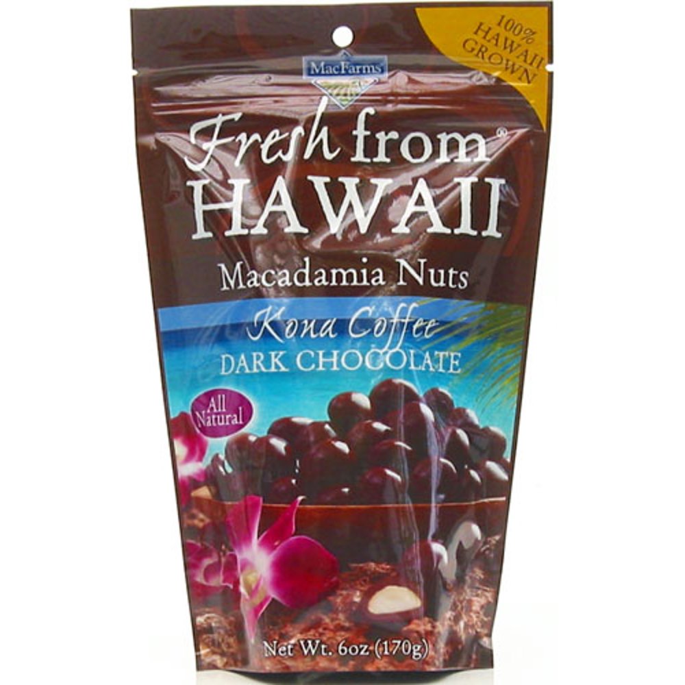 MacFarms Of Hawaii Macadamia Nuts Milk Chocolate, 6 Oz.