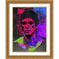 thumbnail image 2 of Stephen Chambers 25x32 Gold Ornate Wood Framed With Double Matting Wall Art Titled - Scarface, 2 of 6