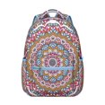 thumbnail image 1 of Exotic Cultural Mandala Backpack for Students Durable and Adjustable Strap School Bag with Traditional Sacred Mandala and Abstract Ornamental Patterns, 1 of 6