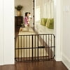 North States Slide-Latch Baby Safety Gate, 28‘’- 40.5‘’ Easy to Use , Matte Bronze