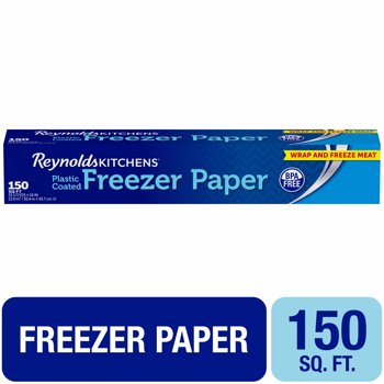 Reynolds Kitchens Plastic-Coated Freezer Paper, 150 Square Foot Roll