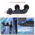 thumbnail image 2 of 2Pack Kayak Paddle Holder, Track Mount Accessories Holder for Kayaking with Longer Threads Bolts, 2 of 6