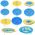 thumbnail image 4 of Baohd Kids Outdoor Sprinkler Mat Inflatable Play Water Pad for Infant Children Summer Sprinkle Toy Mat, 4 of 7