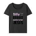 thumbnail image 1 of Camiseta de manga corta para mujer, ajuste regular, ligera, cuello redondo XL, 1 of 7