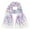 Floral White, variant on ® Lightweight Floral Spring Chiffon Scarf, Floral Pink