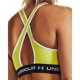thumbnail image 4 of Sujetador deportivo Under Armour Crossback Mid Impact Lime Yellow XS, 4 of 6