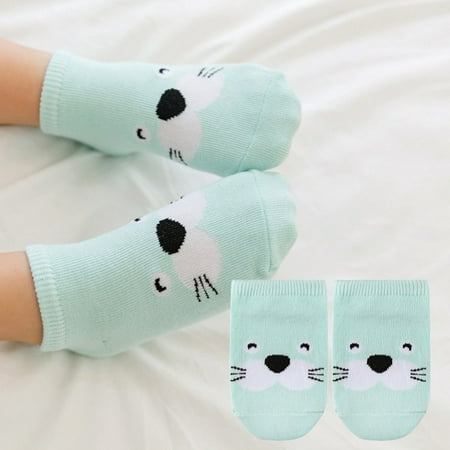 

YOHOME Baby Infant Socks Newborn Cotton Boys Girls Cute Cartoon Toddler Anti-slip