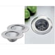 thumbnail image 3 of Xihbxyly Filtro de Residuos para Fregadero, Diseño Redondo de Metal, Duradero, Antiobstrucción, para Cocina y Baño, Protección para Desagüe de Ducha, Opciones Multicolor, Paquete de 1 Unidad, 3 of 6
