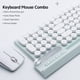 thumbnail image 3 of 2.4G Teclado y mouse Combo Operación silenciosa Modo de suspensión automática Botones mult Abanopi Combo, 3 of 4