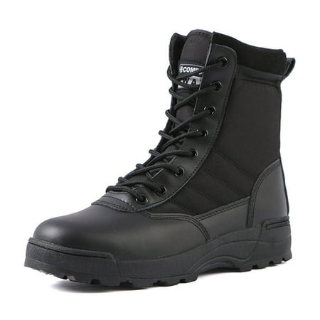 

Outdoor Boots High Top Combat Boots Tactical Boots Hiking Boots for Women Men Black 45