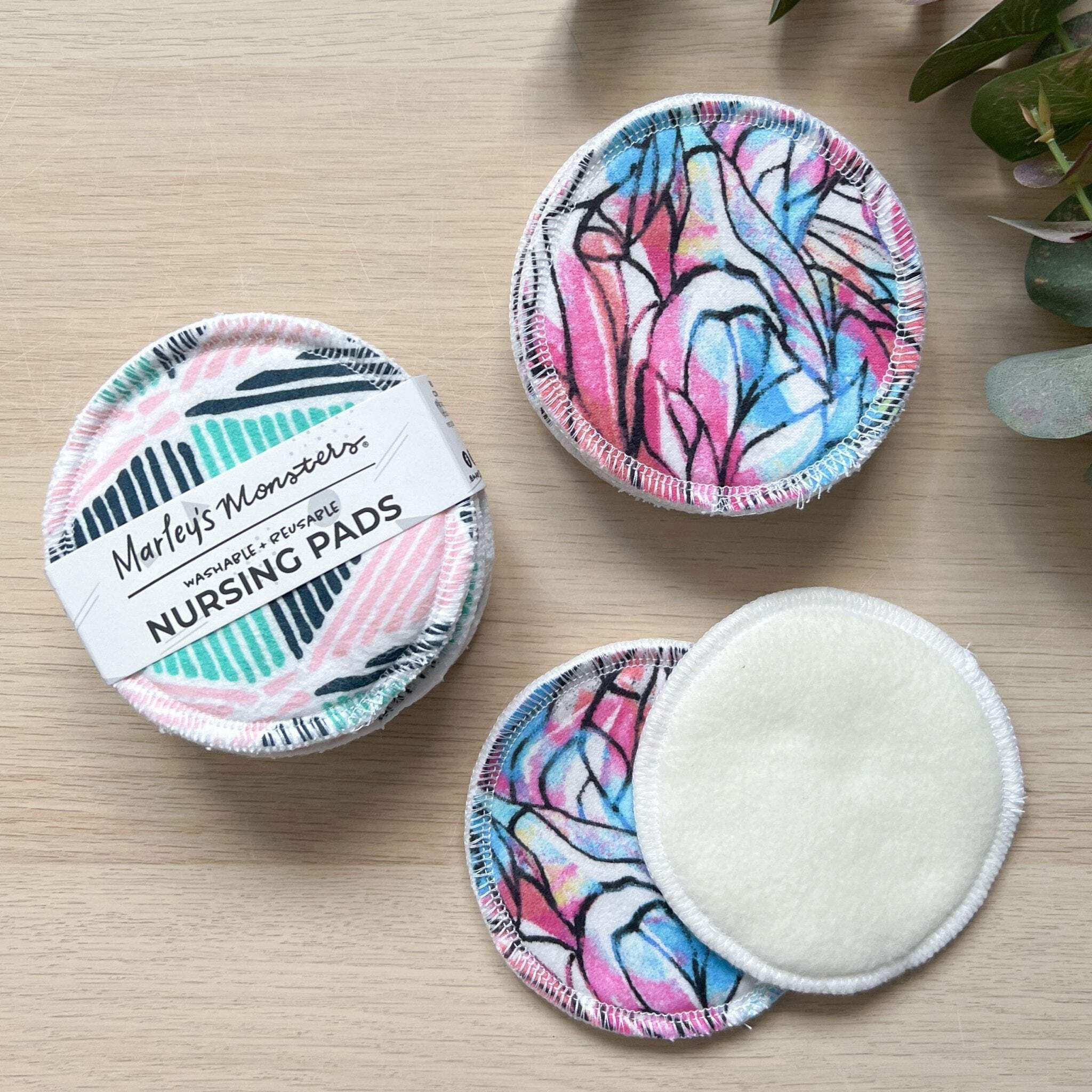 Reusable Nursing Pads: 6 Pairs