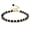 01, variant on Natural Genuine Gemstone Faceted Round Beads Bracelets, 6mm Adjustable Stretchy Tiny Faceted Black Tourmaline Bracelet, Healing Crystal Reiki Chakra Dainty Jewelry Fashion Gifts