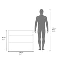 thumbnail image 3 of Particle Board Rectangular Console Table / Space-Saving and Stylish for Home Office Use, 3 of 4