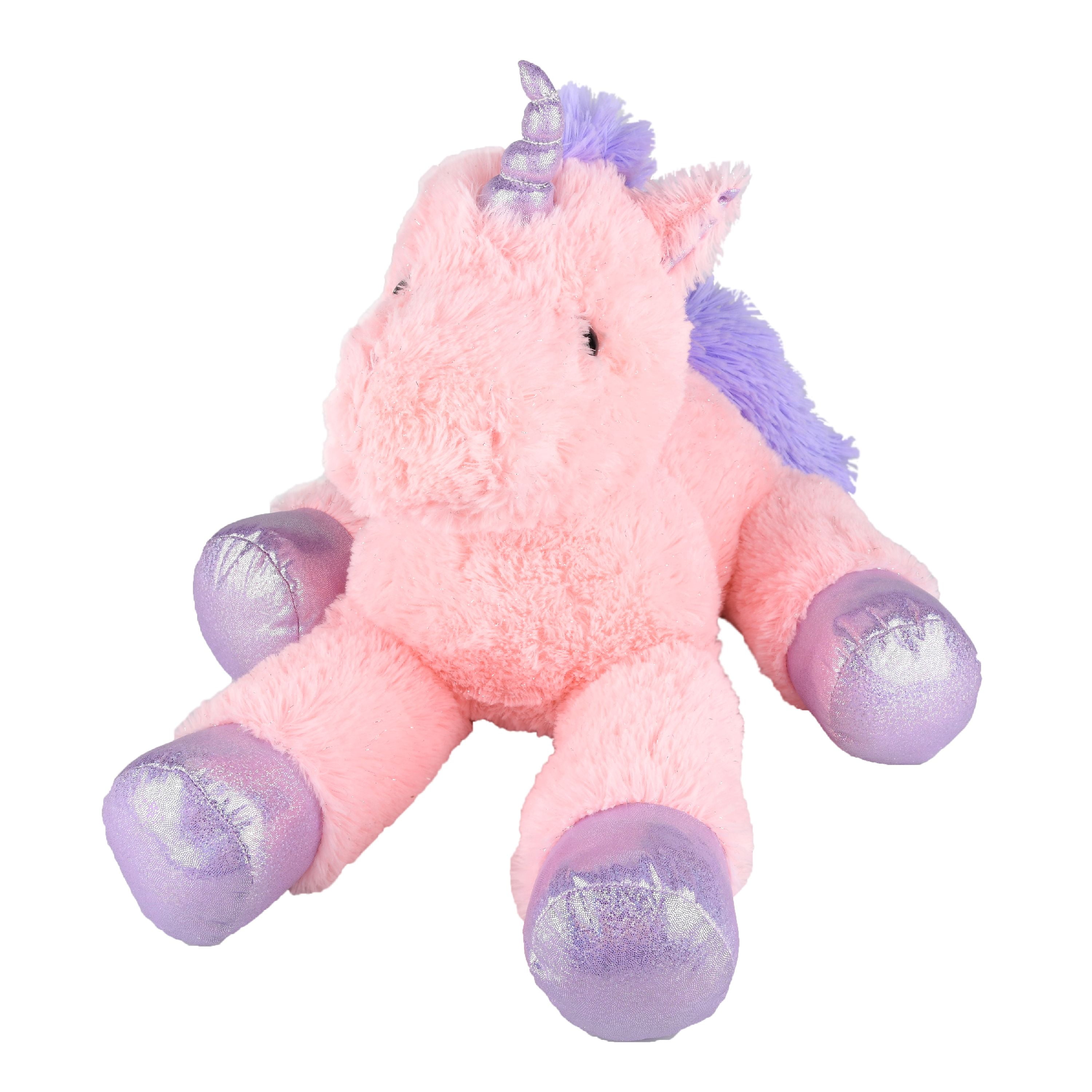 Holiday Time Plush Unicorn Pink 23