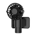 thumbnail image 1 of Ventilador de la mesa del ventilador Conveniente ventilador de ventilador Mini de Mini de Mini de Moni Uso Ligero para el dormitorio Interior al aire Negro, 1 of 8