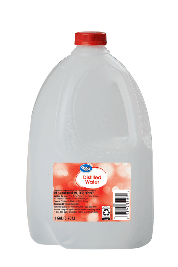 Great Value Distilled Water, 1 Gallon