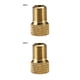 thumbnail image 1 of Greeniant Paquete de 10 Presta a Schrader Operación simple Ahorro de fuerza Adaptación de la bomba Convertidor de válvulas de mantenimiento de Type2 NO2, 1 of 6