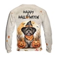 thumbnail image 2 of Happy Halloween Shih Tzu Witches Hat Pumpkin Carving All Over Print 3D Sweatshirt Unisex Merch Lion Dog Lover Gifts - 02019, 2 of 6